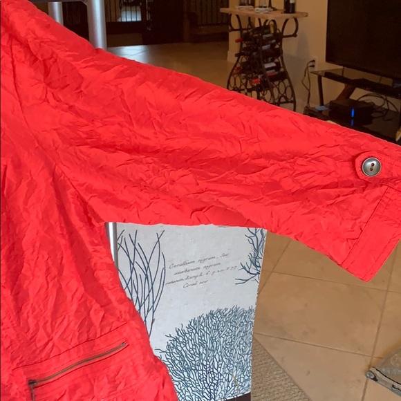 Chicos size 2 crinkly jacket - Picture 3 of 4